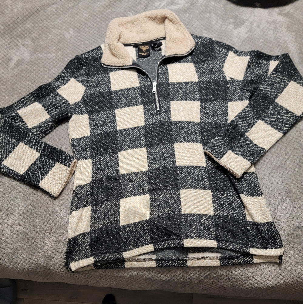 Wooly Bully Wear Zip Jacket Size LARGE Very Soft